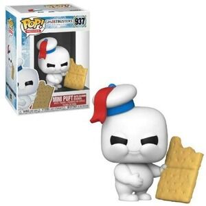 Funko Pop Movies Ghostbusters Afterlife Mini Puft with Graham Cracker 937 New